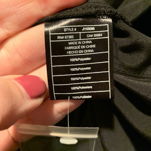 Jack by BB Dakota Agnesi Crepe Embroidered Jumpsuit in Black Medium - Picture 7 of 8